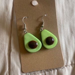 Avocado earrings